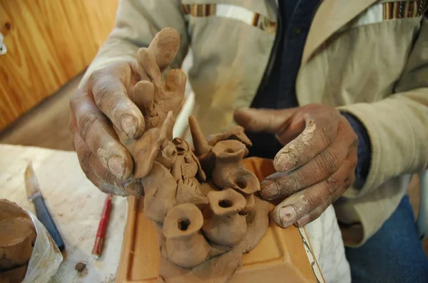 Arjantin 'in kuzeyinden zanaatkarların elleri