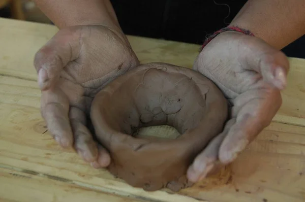 Hands Artisans North Argentina — Foto Stock