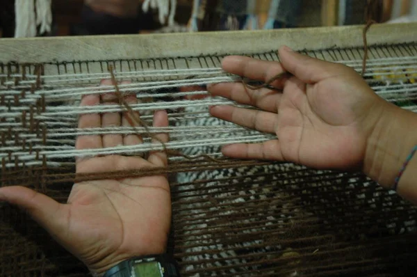 Χέρια Τεχνιτών Από Βόρεια Αργεντινή — Φωτογραφία Αρχείου