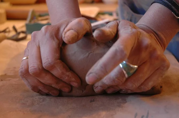 Hands Artisans North Argentina — Foto Stock