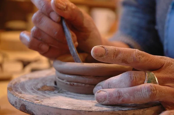 阿根廷北部工匠的手 — 图库照片