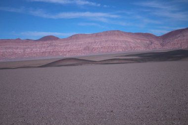 Arjantin Puna 'nın inanılmaz volkanik ve çöl manzarası