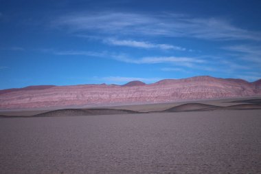 Arjantin Puna 'nın inanılmaz volkanik ve çöl manzarası