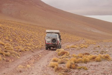 Arjantin Puna 'nın inanılmaz volkanik ve çöl manzarası