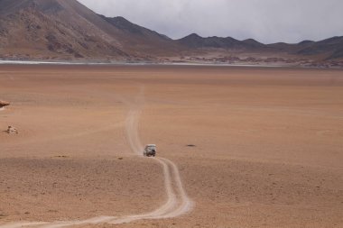 Arjantin Puna 'nın inanılmaz volkanik ve çöl manzarası
