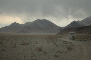 Arjantin Puna 'nın inanılmaz volkanik ve çöl manzarası