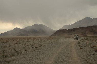 Arjantin Puna 'nın inanılmaz volkanik ve çöl manzarası