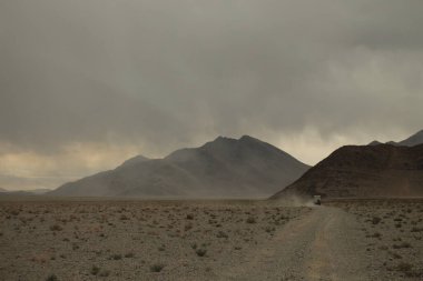 Arjantin Puna 'nın inanılmaz volkanik ve çöl manzarası