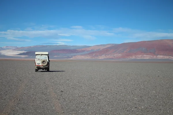 Arjantin Puna 'nın inanılmaz volkanik ve çöl manzarası