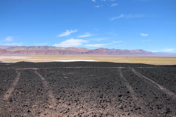 Incredible Volcanic Desert Landscape Argentine Puna — ストック写真