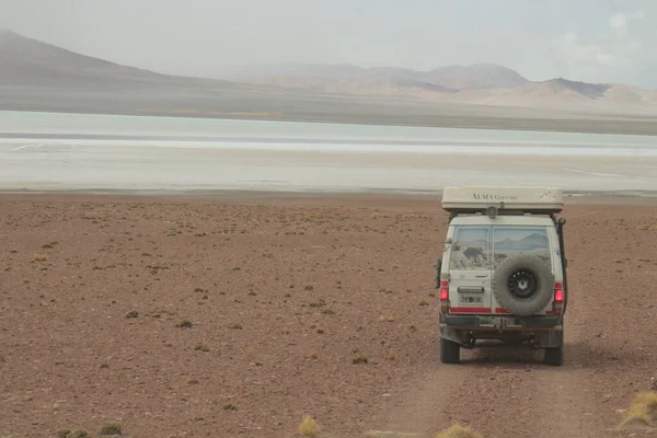 Arjantin Puna 'nın inanılmaz volkanik ve çöl manzarası