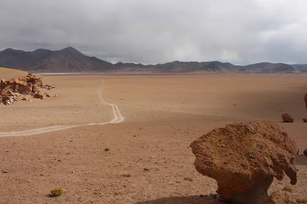 Arjantin Puna 'nın inanılmaz volkanik ve çöl manzarası