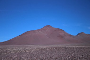 Arjantin Puna 'nın inanılmaz volkanik ve çöl manzarası