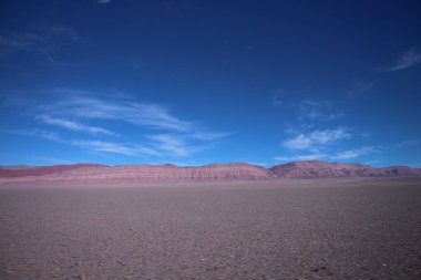 Arjantin Puna 'nın inanılmaz volkanik ve çöl manzarası