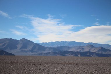 Arjantin Puna 'nın inanılmaz volkanik ve çöl manzarası