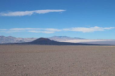 Arjantin Puna 'nın inanılmaz volkanik ve çöl manzarası
