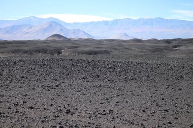 Arjantin Puna 'nın inanılmaz volkanik ve çöl manzarası