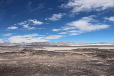 Arjantin Puna 'nın inanılmaz volkanik ve çöl manzarası