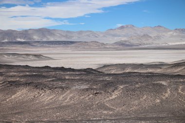 Arjantin Puna 'nın inanılmaz volkanik ve çöl manzarası