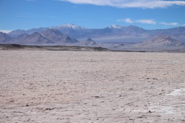 Arjantin Puna 'nın inanılmaz volkanik ve çöl manzarası