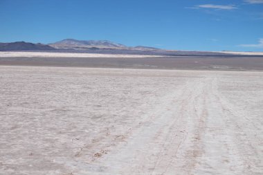 Arjantin Puna 'nın inanılmaz volkanik ve çöl manzarası