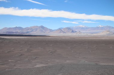 Arjantin Puna 'nın inanılmaz volkanik ve çöl manzarası