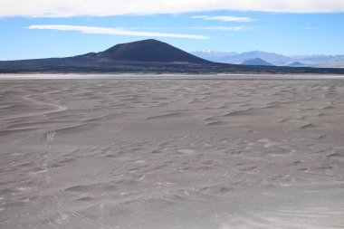 Arjantin Puna 'nın inanılmaz volkanik ve çöl manzarası