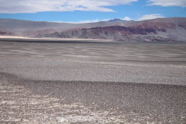 Arjantin Puna 'nın inanılmaz volkanik ve çöl manzarası
