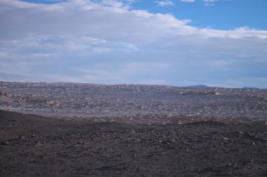 Arjantin Puna 'nın inanılmaz volkanik ve çöl manzarası