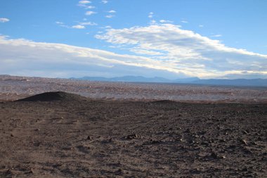Arjantin Puna 'nın inanılmaz volkanik ve çöl manzarası