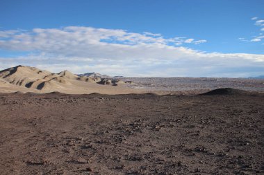 Arjantin Puna 'nın inanılmaz volkanik ve çöl manzarası