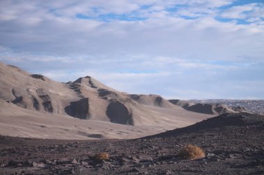 Arjantin Puna 'nın inanılmaz volkanik ve çöl manzarası