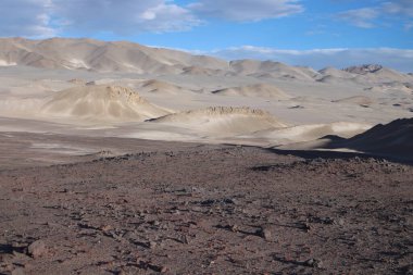 Arjantin Puna 'nın inanılmaz volkanik ve çöl manzarası