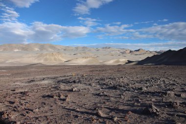 Arjantin Puna 'nın inanılmaz volkanik ve çöl manzarası