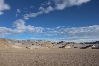 Arjantin Puna 'nın inanılmaz volkanik ve çöl manzarası