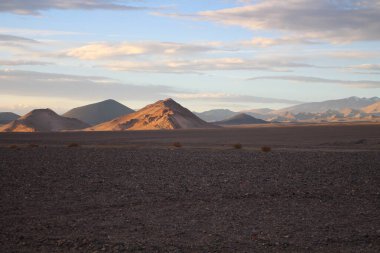Arjantin Puna 'nın inanılmaz volkanik ve çöl manzarası