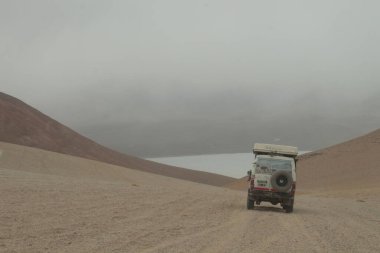 Arjantin Puna 'nın inanılmaz volkanik ve çöl manzarası