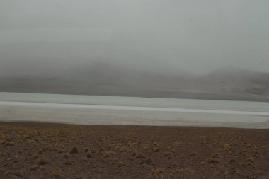 Arjantin Puna 'nın inanılmaz volkanik ve çöl manzarası