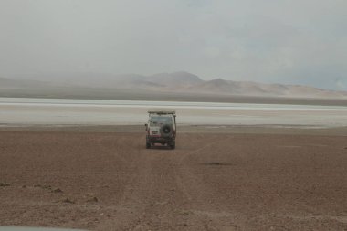 Arjantin Puna 'nın inanılmaz volkanik ve çöl manzarası