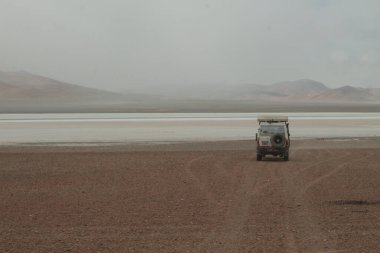 Arjantin Puna 'nın inanılmaz volkanik ve çöl manzarası