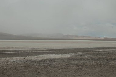 Arjantin Puna 'nın inanılmaz volkanik ve çöl manzarası