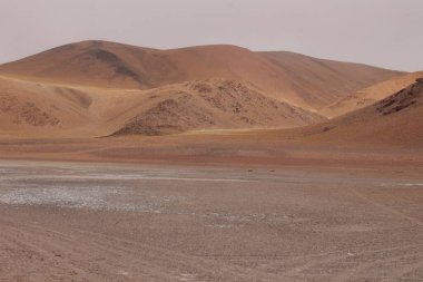 Arjantin Puna 'nın inanılmaz volkanik ve çöl manzarası