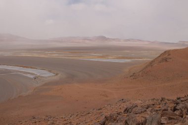 Arjantin Puna 'nın inanılmaz volkanik ve çöl manzarası