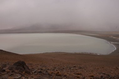 Arjantin Puna 'nın inanılmaz volkanik ve çöl manzarası