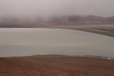 Arjantin Puna 'nın inanılmaz volkanik ve çöl manzarası