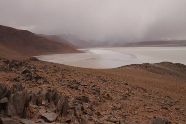 Arjantin Puna 'nın inanılmaz volkanik ve çöl manzarası