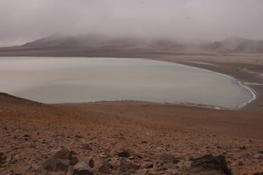 Arjantin Puna 'nın inanılmaz volkanik ve çöl manzarası