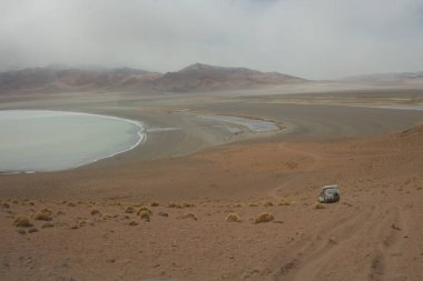 Arjantin Puna 'nın inanılmaz volkanik ve çöl manzarası