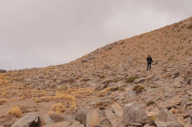 Arjantin Puna 'nın inanılmaz volkanik ve çöl manzarası