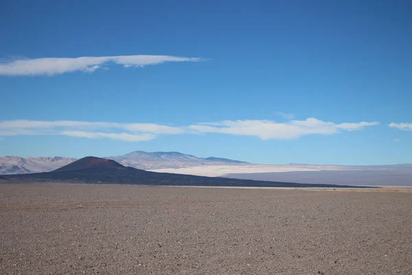 Unglaubliche Vulkan Und Wüstenlandschaft Der Argentinischen Puna — Stockfoto